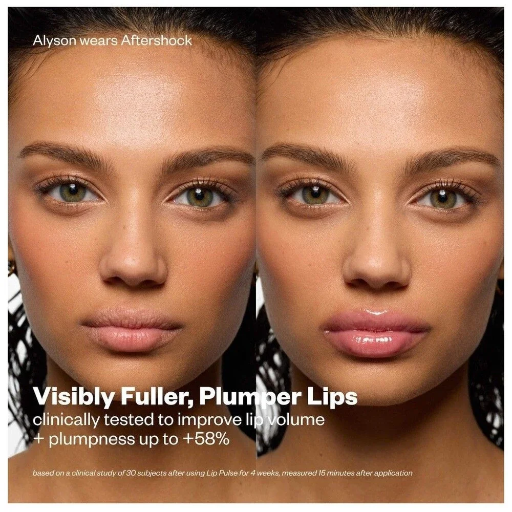 Kosas Lip Pulse Glassy Gloss Lip Plumper, Sixth Sense Shade 0.42 fl oz